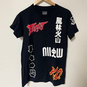 Capcom Street Fighter 5‎ Tournament  Black Graphic Tshirt Unisex Small